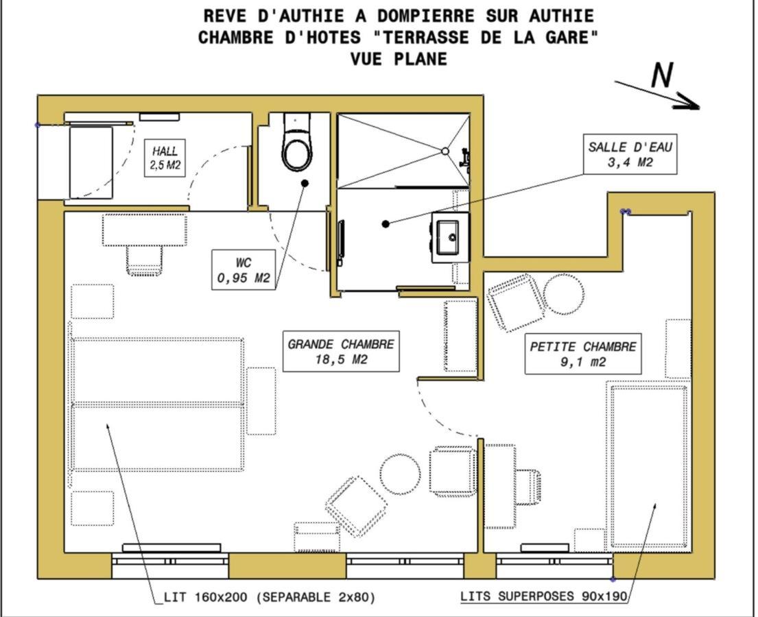 Reve D'Authie Bed & Breakfast Dompierre-sur-Authie Exterior photo